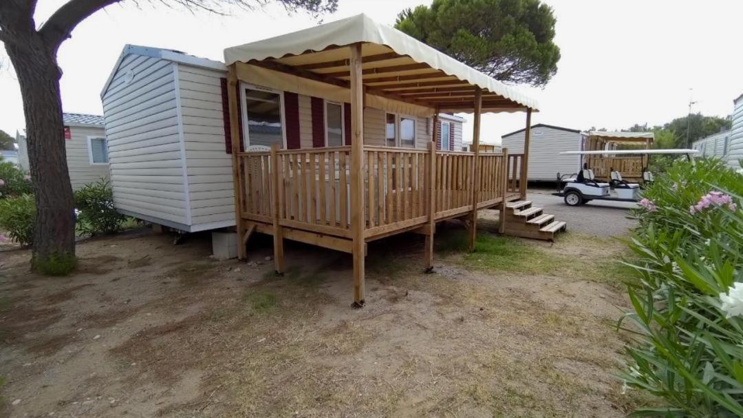 Mobil Home Camping **** Canet En Roussillon Exterior foto
