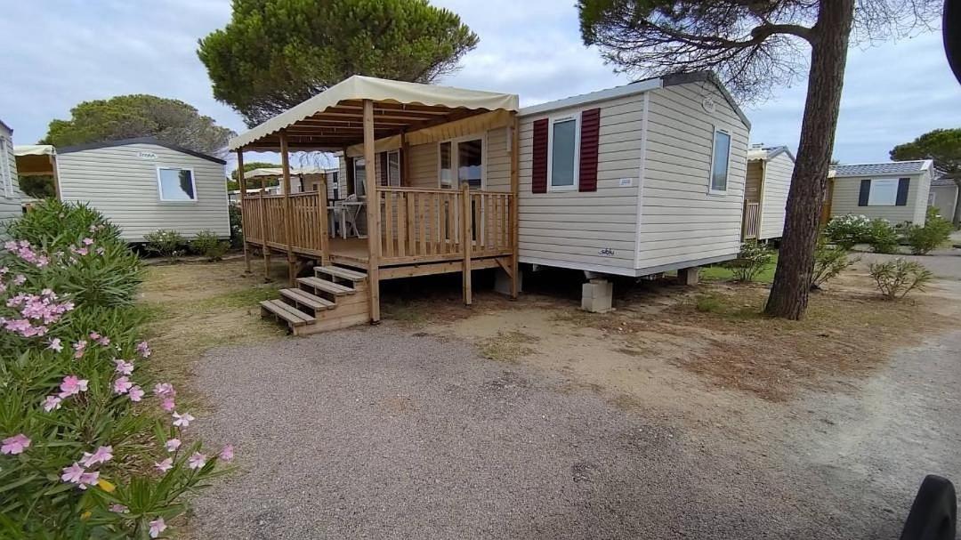 Mobil Home Camping **** Canet En Roussillon Exterior foto